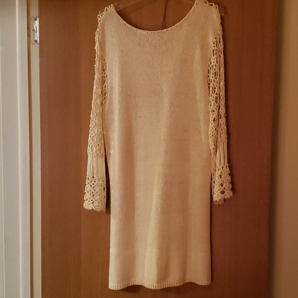 Le Moda Crochet Sweater or Dress - Picture 2 of 2